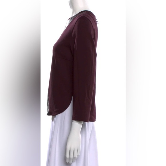 Akris Punto Bateau Neckline 3/4 sleeve large - Picture 3 of 4